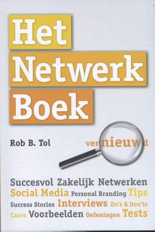 Het Netwerk Boek Rob Tol 9789081223355